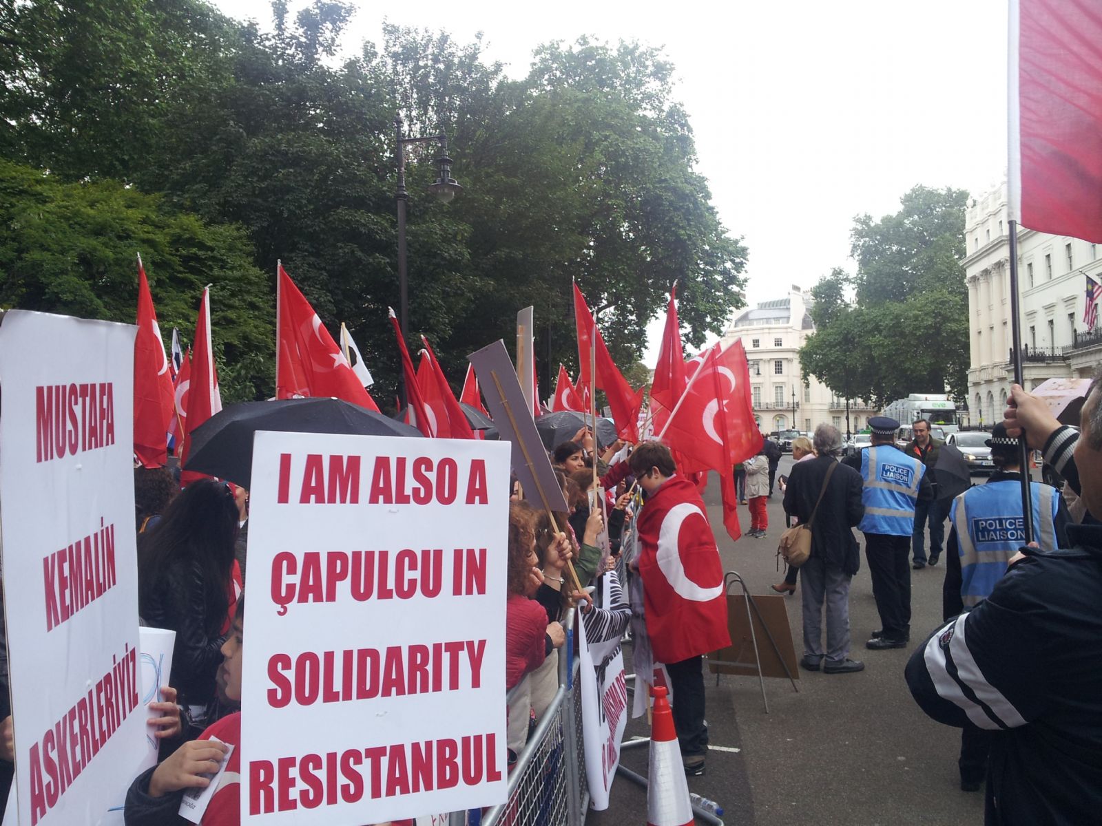 Gezi Park Protestosu-Turkish Embassy